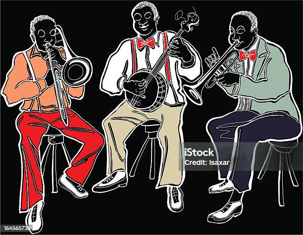 Jazz Band Stock Illustration - Download Image Now - Drawing - Art Product, Illustration, Jazz Music