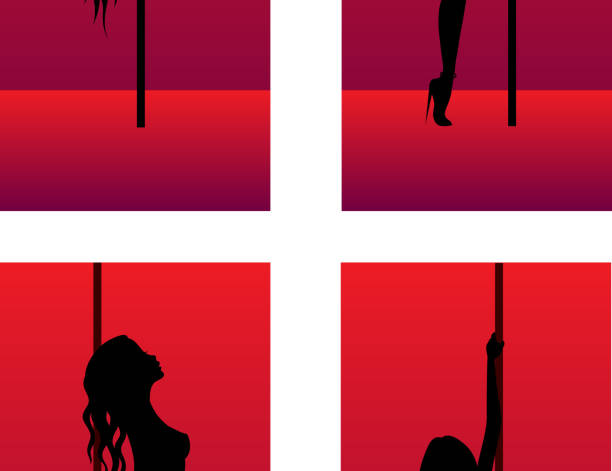 istock set of silhouettes dancing girls 164566592