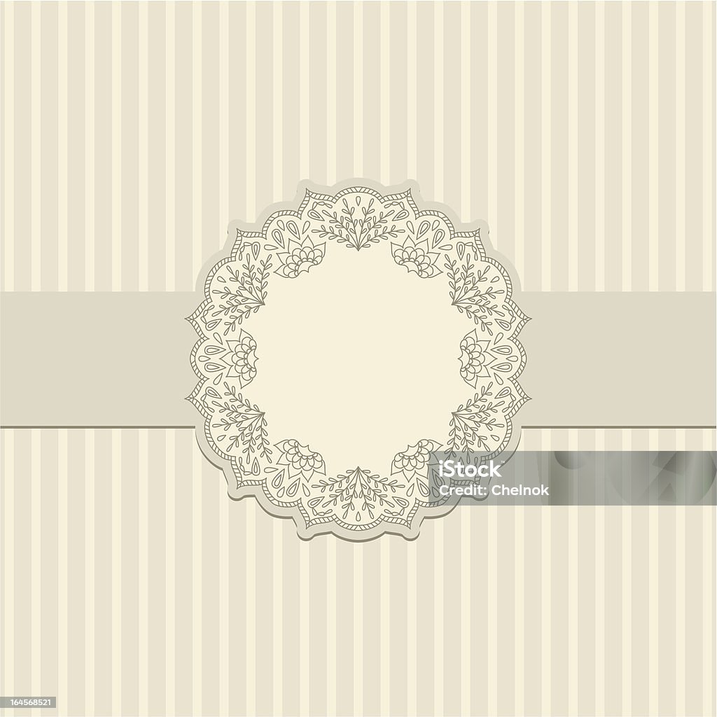 Greeting Card Vector Vector Greeting Card Stock Illustration - Download Image Now - Antique ...