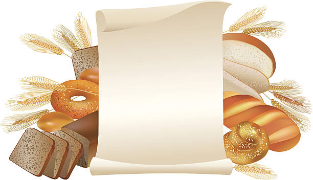 ilustrações de stock, clip art, desenhos animados e ícones de padaria percorrer - sesame seed cereal plant backgrounds