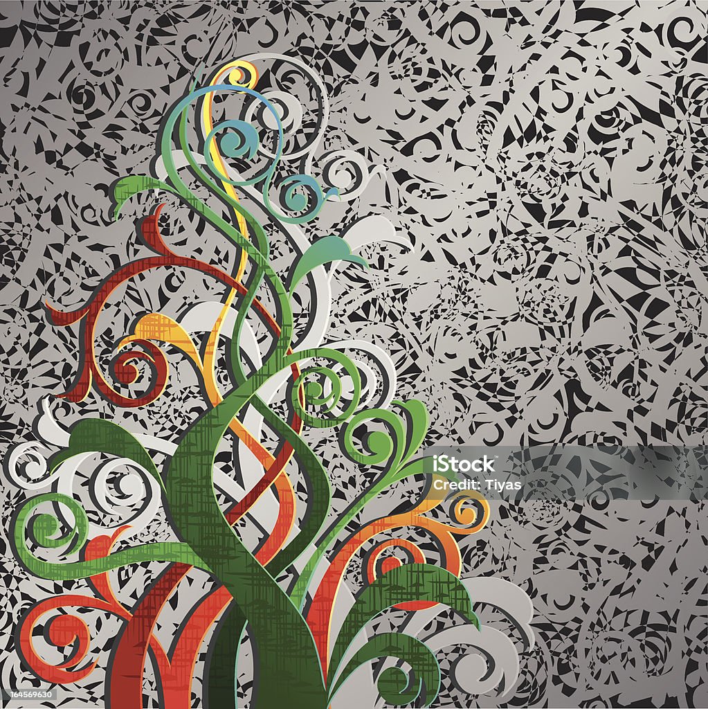 Grunge Scroll Background Stock Illustration - Download Image Now ...