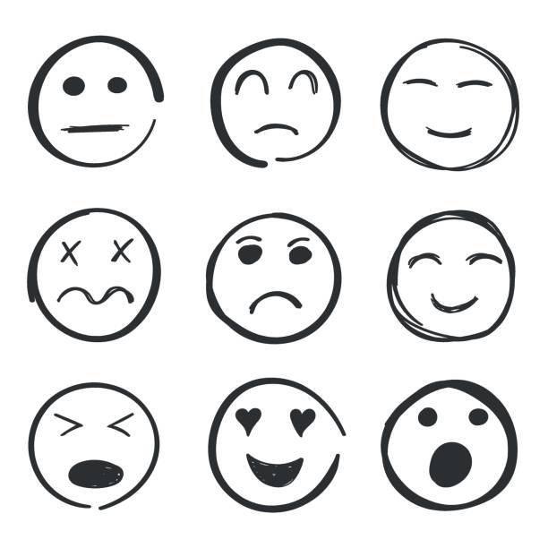 150+ How To Draw A Winking Face Cartoon Stock Photos, Pictures ...