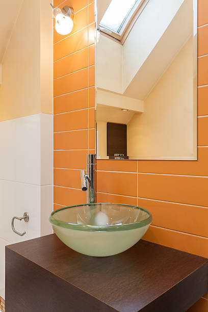 istock Classy house - sink in bathroom 164572231