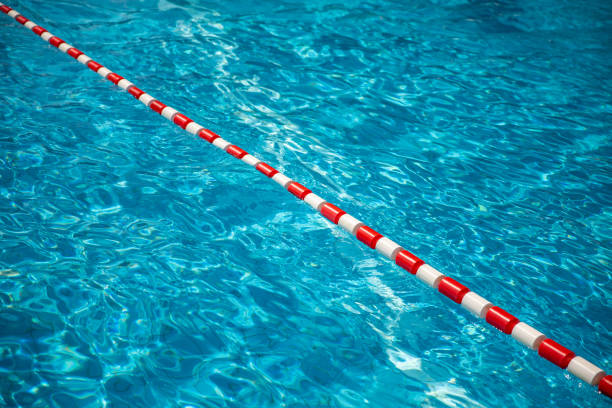 istock Sport swimming pool water surface nobody in water 1645735280