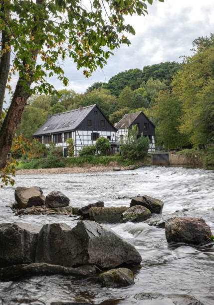 istock Landscape photo river and stones in Germany 1645793866