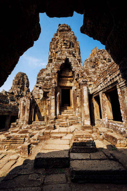 istock Bayon face Angkor Thom, Siem Reap, Cambodia 1645795404