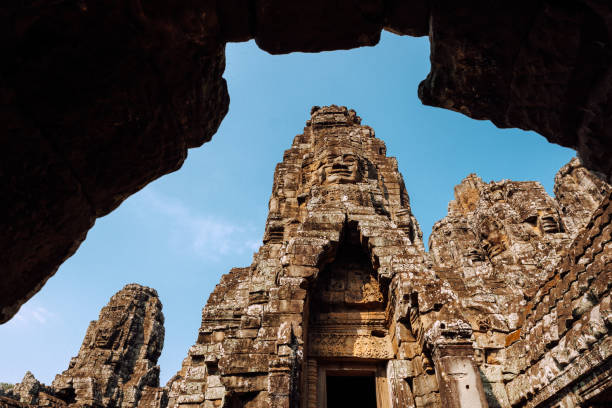 istock Bayon face Angkor Thom, Siem Reap, Cambodia 1645795602