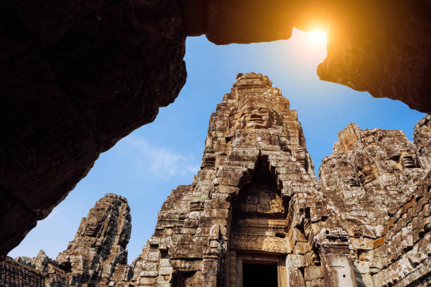 Majestic Bayon Temple, Angkor, Siem Reap, Cambodia