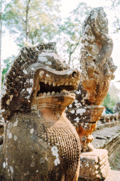animal statue near Pre Rup temple, Angkor, Cambodia