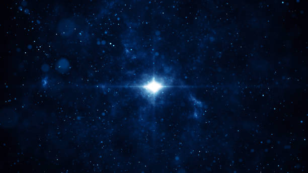 istock Particles Blue dust abstract light bokeh motion titles cinematic background 1645828922