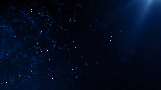 istock Particles Blue dust abstract light bokeh motion titles cinematic background 1645830383