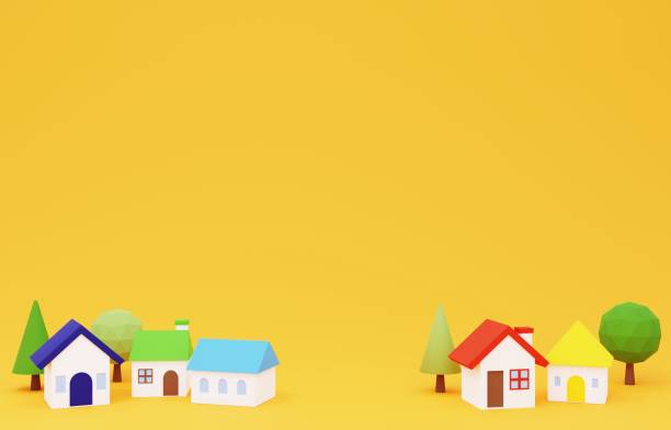 istock 3D image of a cute little house 1645944383