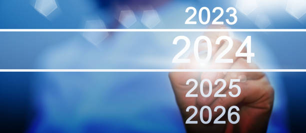 istock New Year 2024 business plan, strategies, goal, development and success. 1645987829
