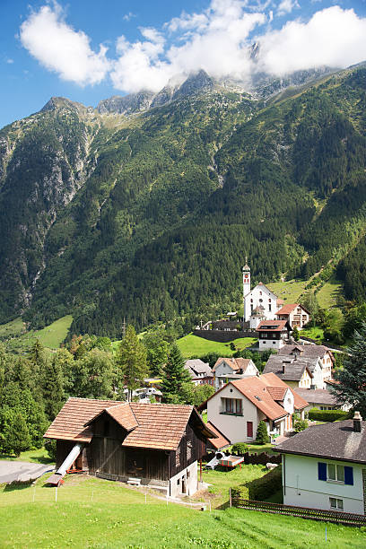 istock Wassen city , Switzerland 164602717