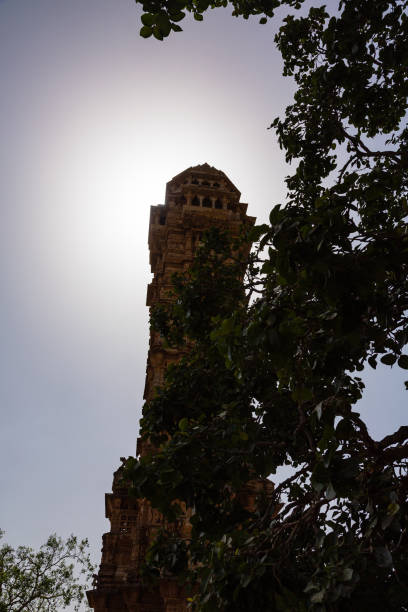 istock Victory Tower in Chittorgarh Fort in Rajasthan, India 1646062638