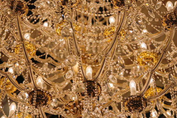 istock Large chandelier detail 1646065040