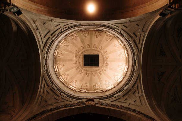 istock Church dome as seen from directly below 1646066479