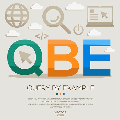Query By Example Grid Computer Science Qbe Query By Example Stock Illustration - Download Image Now - Applying ...