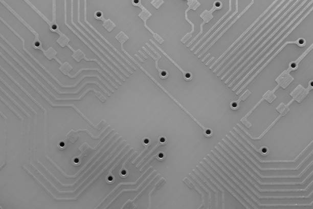 istock printed circuit. layout of tracks 1646087003
