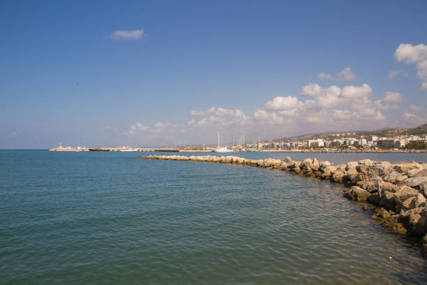 istock Harbor of Rethymno, Crete, Greece 1646113643