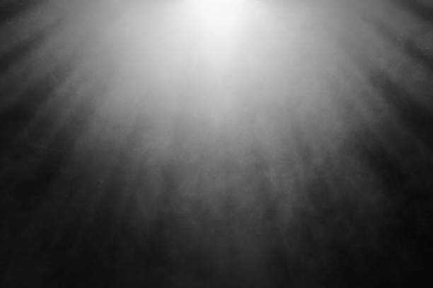 istock White and gray smoke against black background with light beams 1646134280