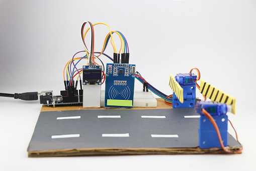 Prototype Of Automatic Toll Collection System Using Rfid Sensor And ... Circuit Diagram