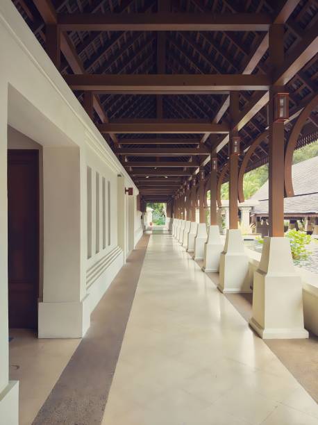istock Corridor at Tanjung Jara Resort, Dungun. 1646160834