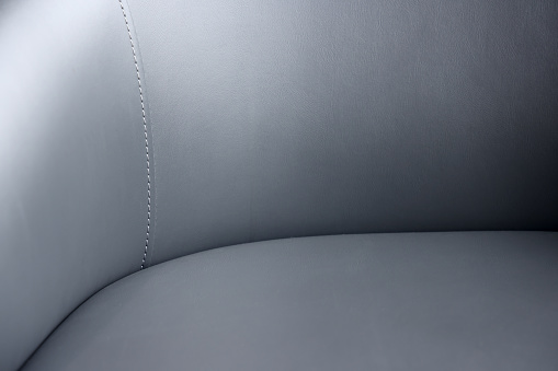 Grey leather seat  background