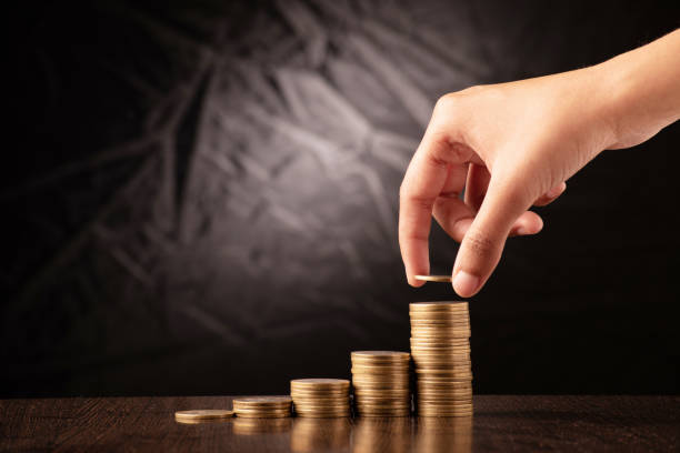 istock Making coin stack money investment or profit concept 1646181783