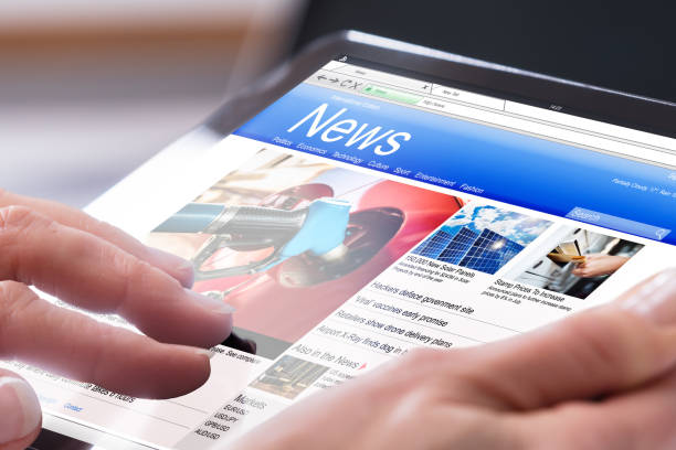 istock Close-up Of A Person's Hand Using Digital Tablet 1646206083