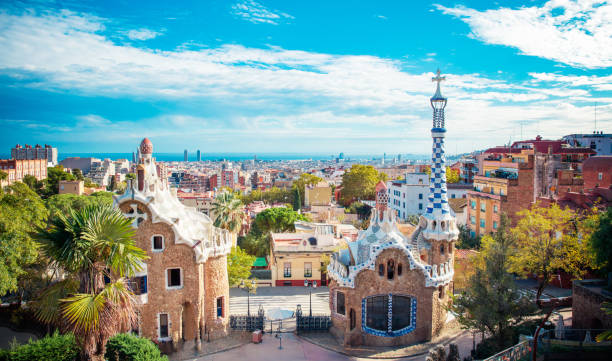 istock Park Guell in Barcelona- Spain 1646242346
