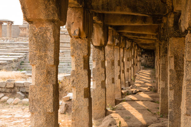 istock The bazaar in front of Krishna Temple in Hampi, India 1646272740