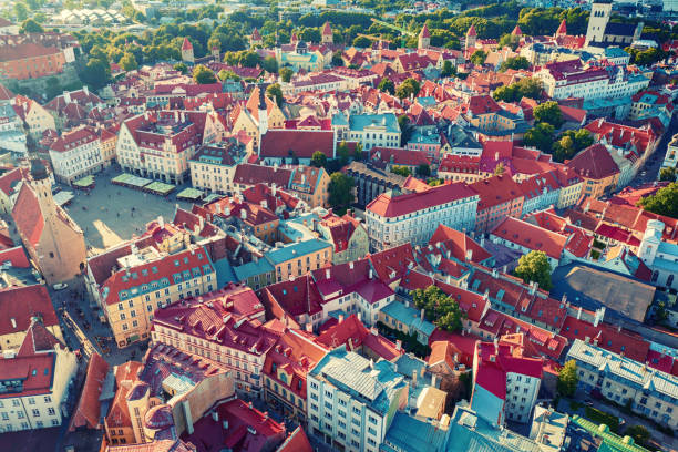 istock Aerial View of Tallinn 1646302610