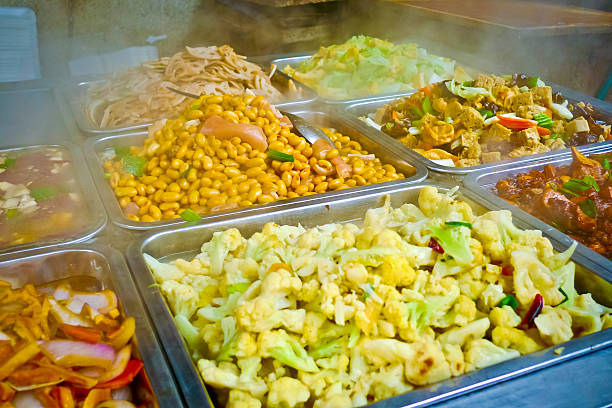 istock Chinese food buffet 164630891
