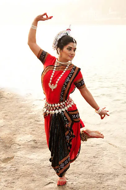 Indian traditional dancer