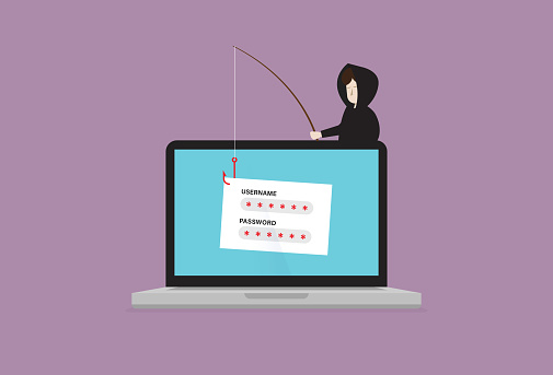 Hackers are phishing usernames and passwords from the Internet for cybersecurity purposes, protecting data in the digital realm