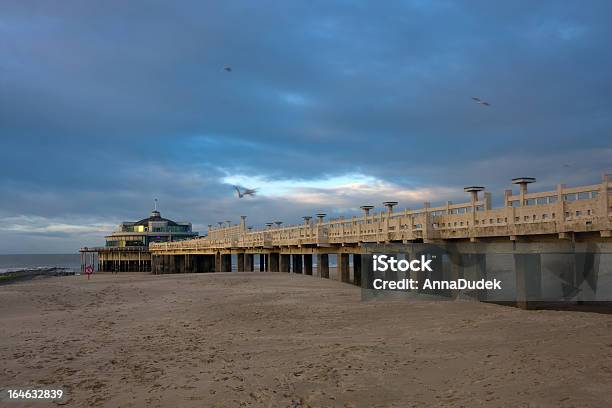 Beach In Blankenberge Belgium Stock Photo - Download Image Now - Architecture, Beach, Belgian Culture