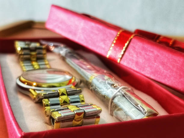 istock Timeless Elegance_Luxurious Watch Nestled in a Red Box 1646338454
