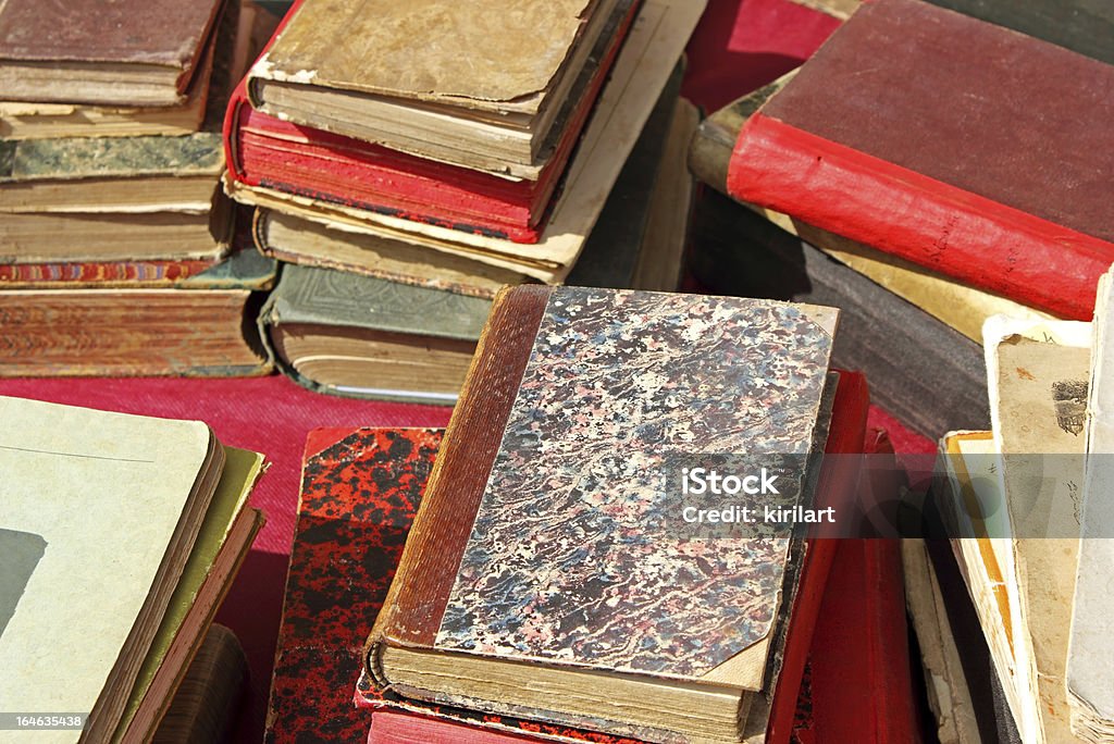Stapel von alten Büchern - Lizenzfrei Alt Stock-Foto