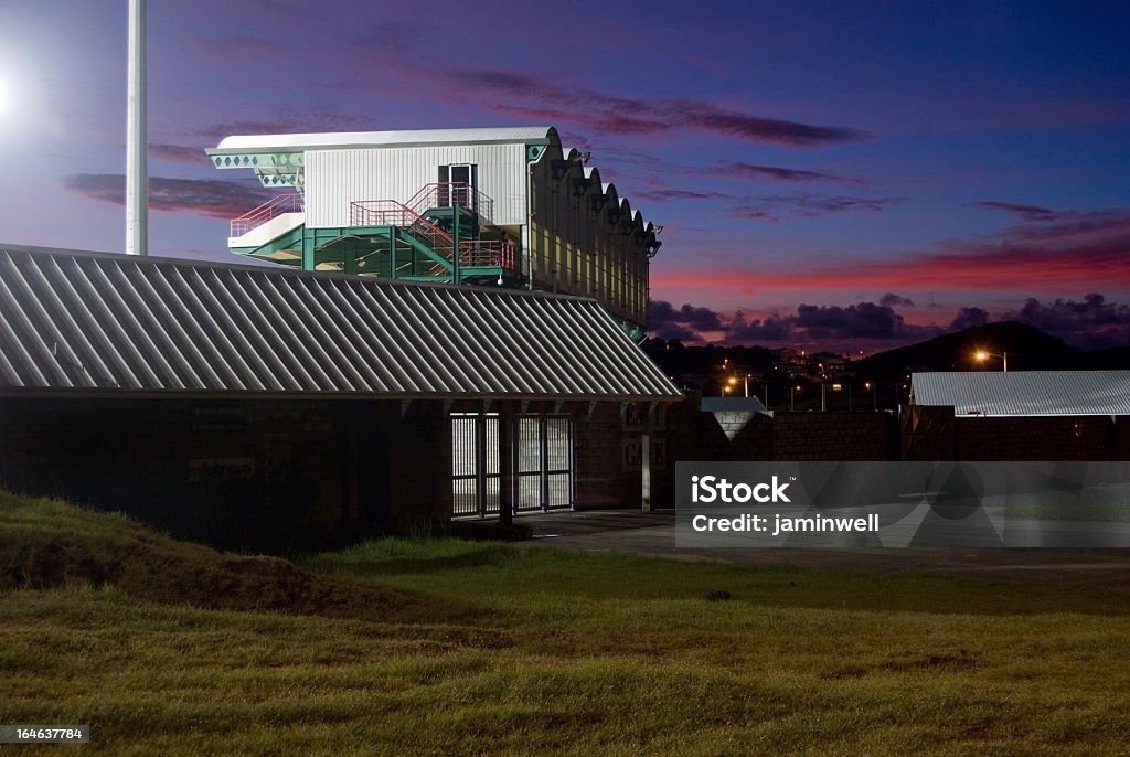 stadium section at night Architecture Stock Photo