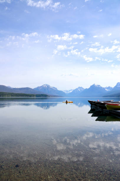 istock Lake McDonald Fisherman 164638269