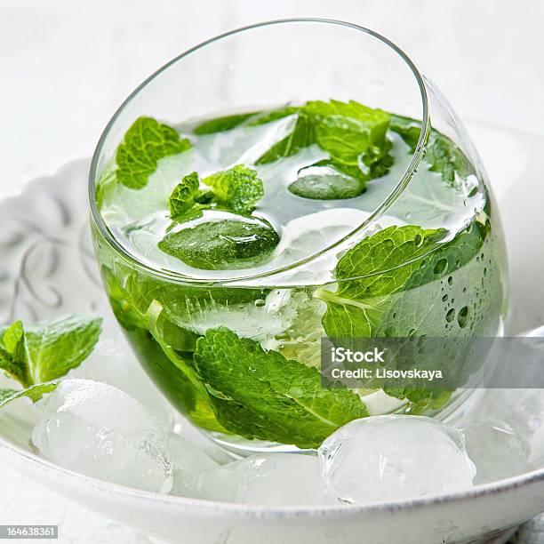 Fresh Mint Drink Stock Photo - Download Image Now - Alcohol - Drink, Citrus Fruit, Cocktail