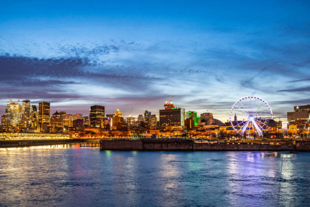 istock Montreal Canada city skyline at sunset 1646394299