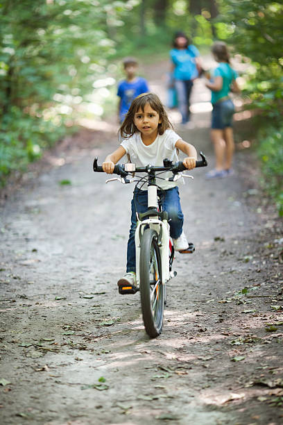 istock Little girl on a bicycle 164641080