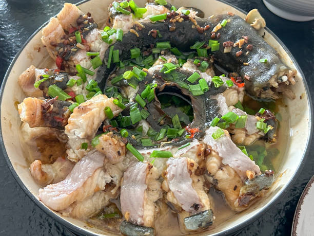 istock Delicious steamed soy sauce eel 1646413320