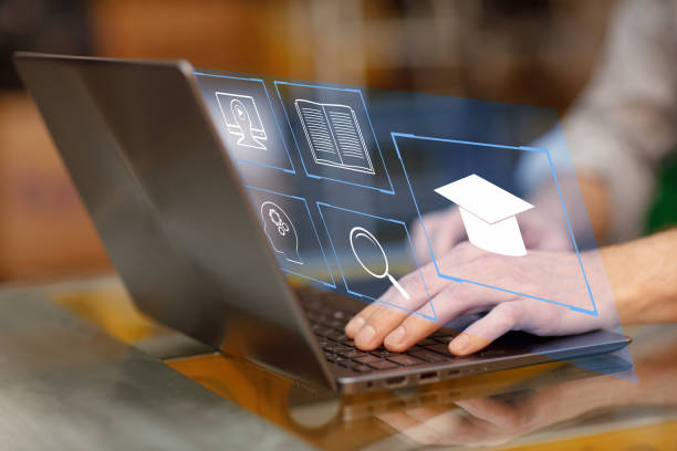 istock E-learning Education concept. Student schoolar learn lesson online education internet on home computer. 1646414207