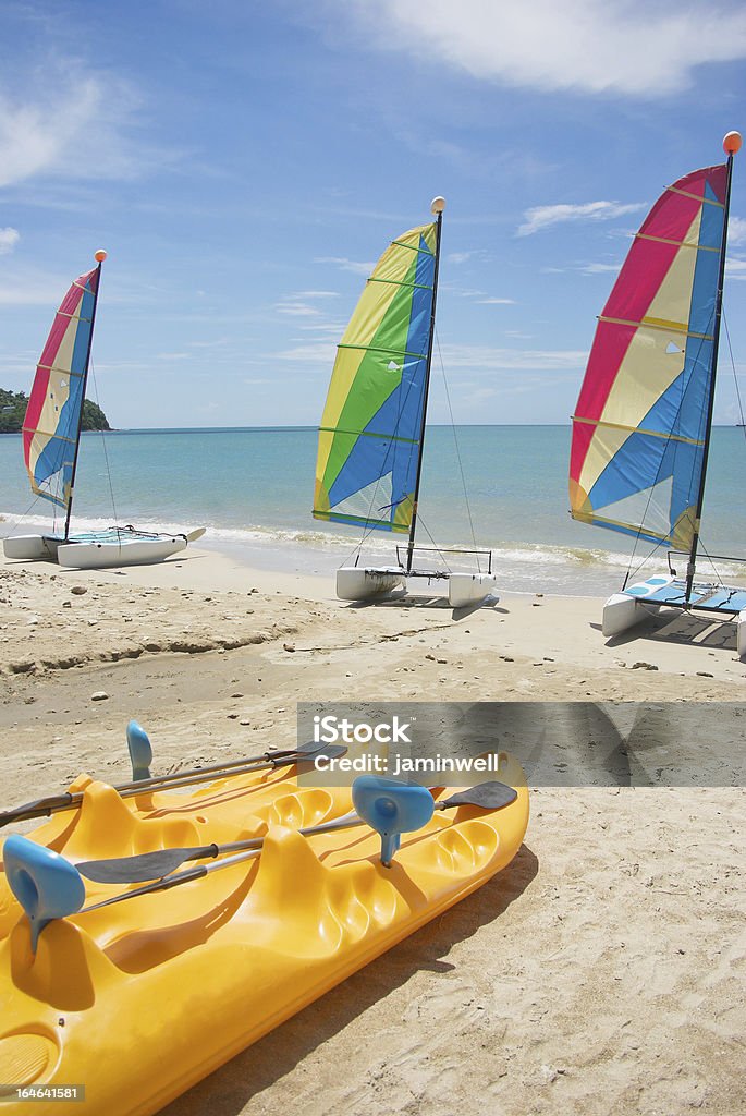 Sommer Nachmittag; Wassersport am exotischen Strand - Lizenzfrei Turks-und Caicosinseln Stock-Foto