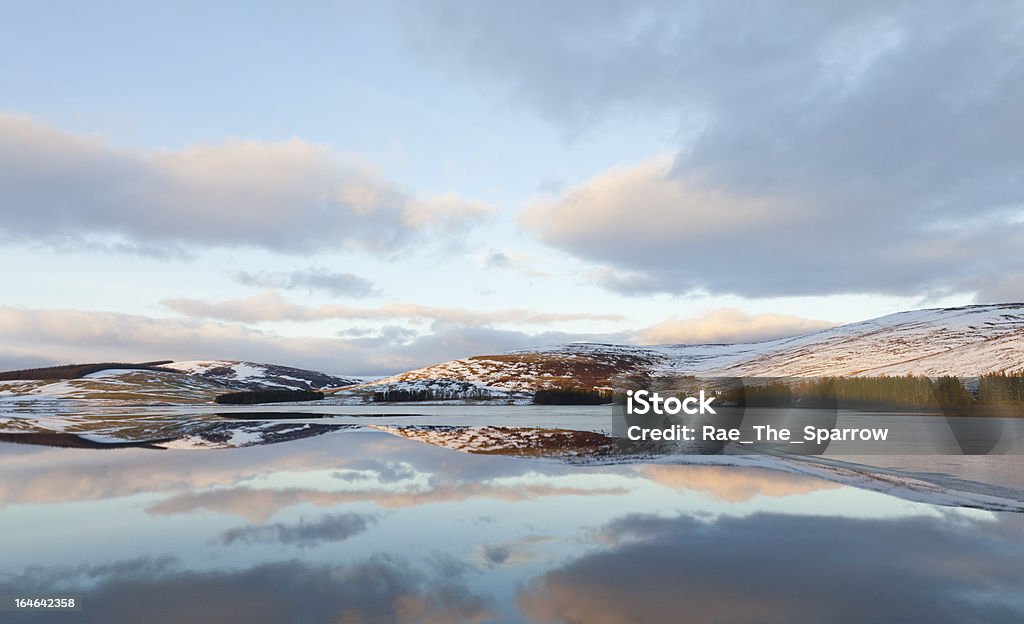 Tramonto sul bacino Backwater - Foto stock royalty-free di Acqua