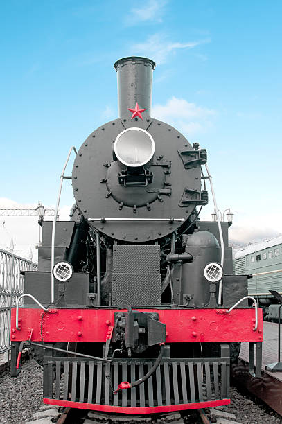 istock Old steam locomotive 164642424