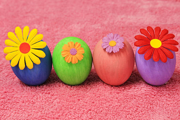 Huevos de Pascua - foto de stock